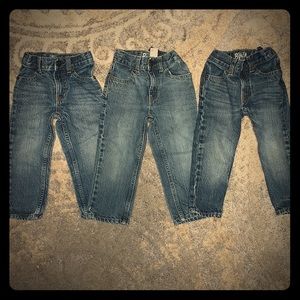 2T B’gosh Jeans - 3 Pairs